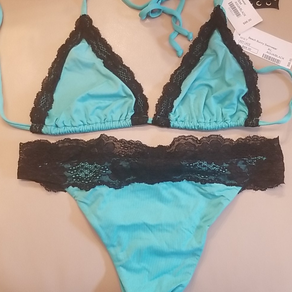 One of a kind Beach Bunny Lady Lace sexy bikini - Picture 2 of 7